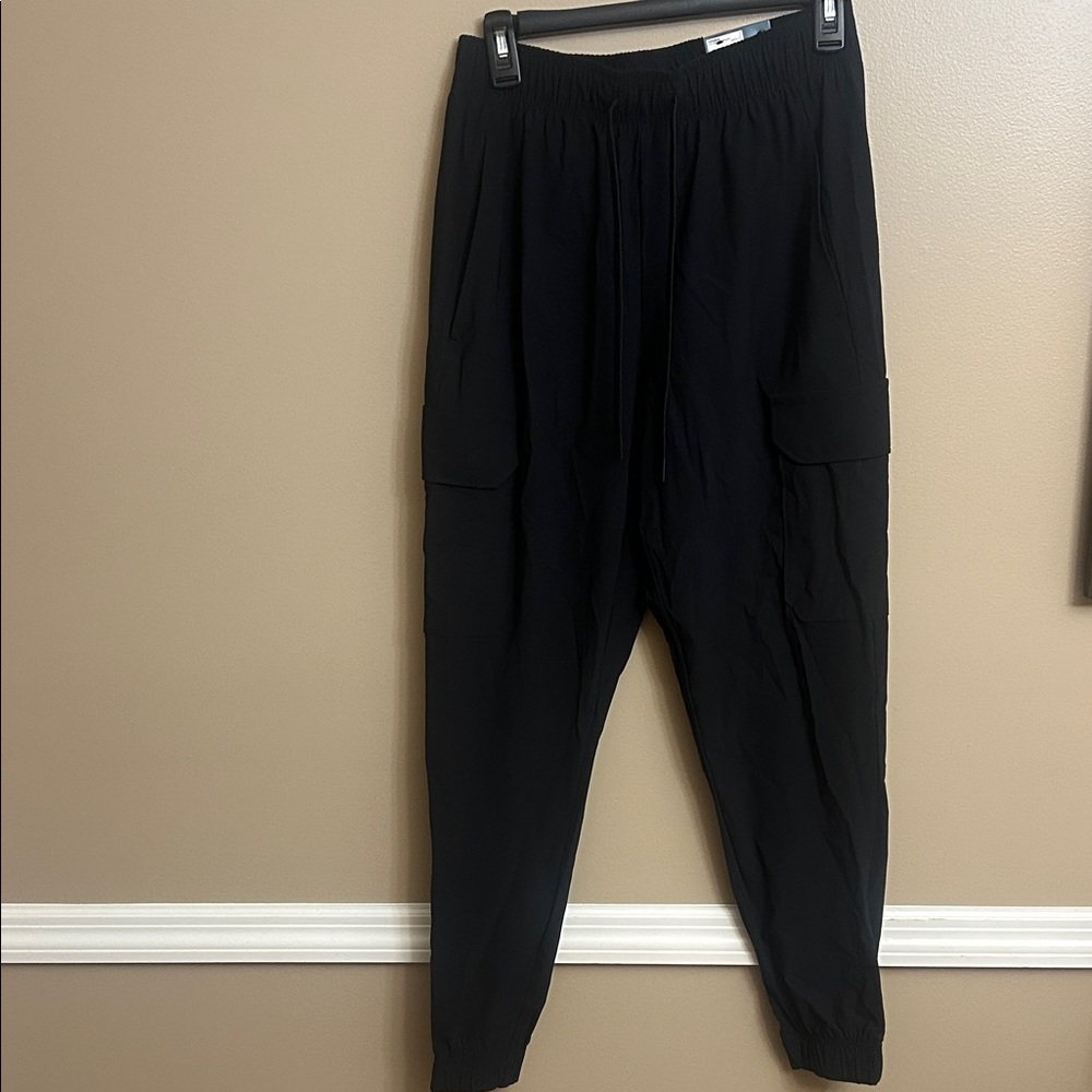 Tek Gear Black Performance Cargo Jogger